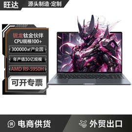 锐龙R9处理器90高刷高性能电竞办公笔记本商务电脑定制代发现货