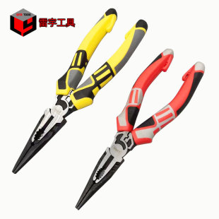 Factory Direct Supply Tools Handmade Needle Nose Multifunctional Diagonal Pliers Needle Nose Pliers Cutting Pliers