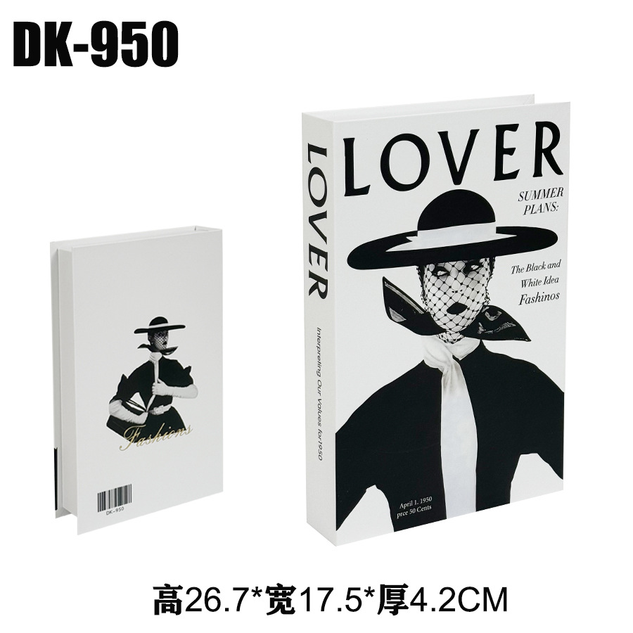 Libros falsos plegables estilo nórdico/INS, props de fotografía, decoración suave, muestra de fábrica