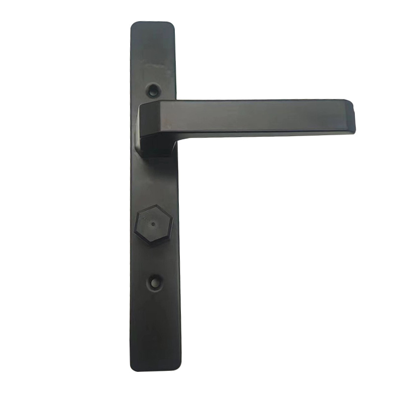 Marco de puerta de lado estrecho negro balcón baño baño cerradura de puerta cocina baño baño baño baño baño manita de una sola lengua sin llave