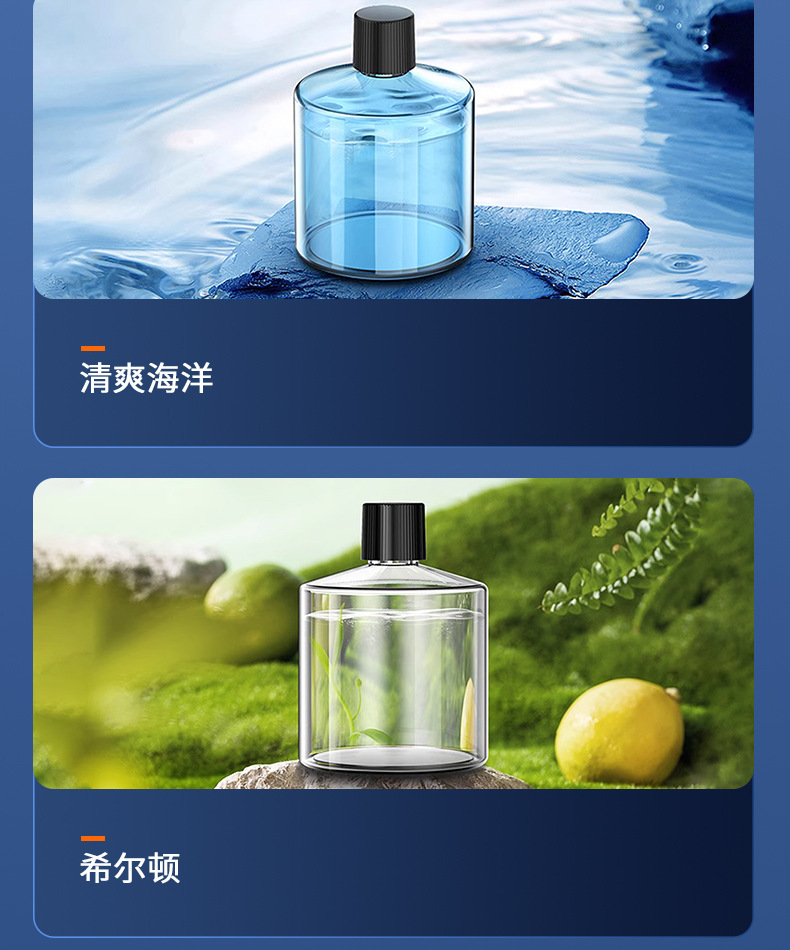 New Car-Mounted Ai Smart Aromatherapy Machine, Car Perfume, Automatic Aromatherapy Spray, High-End Car Humidifier Wholesale