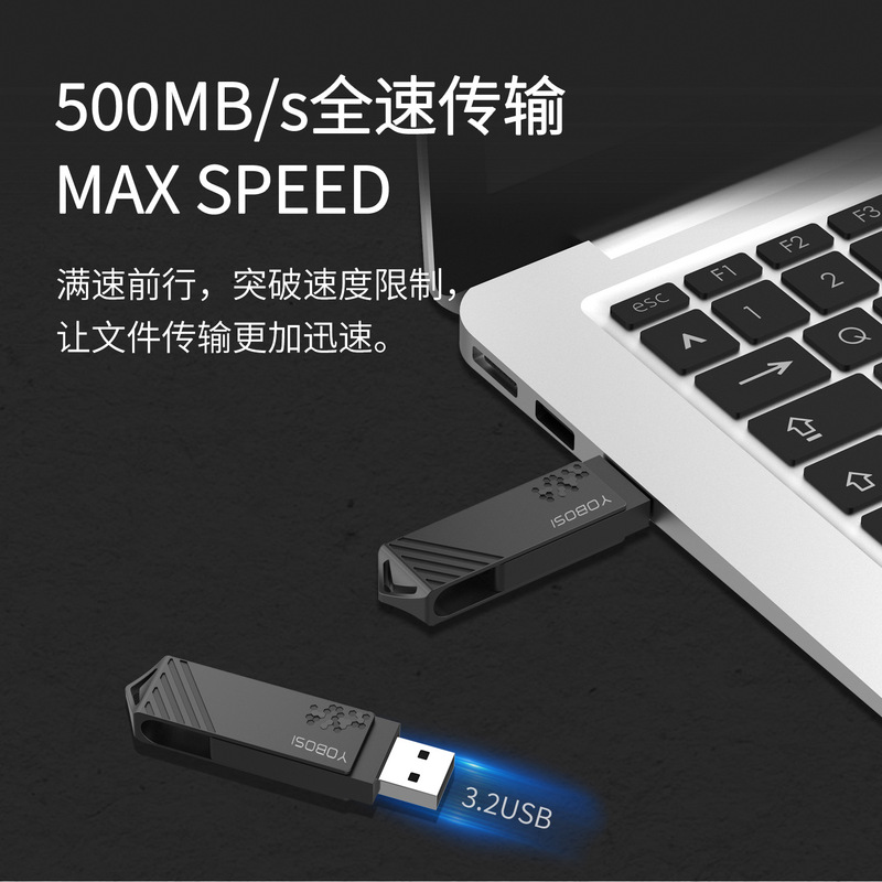 typec高速USSD固态u盘512g大容量手机电脑两用旋转优盘1tb闪存盘|undefined