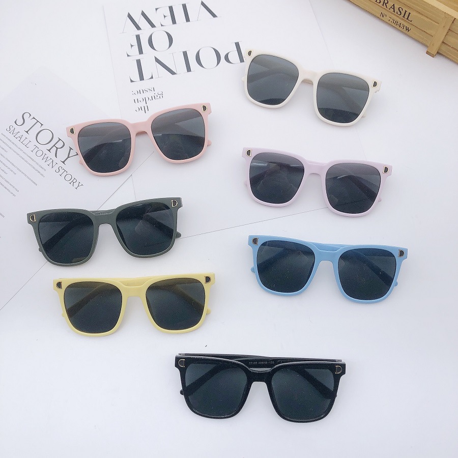 D Brand Korean Style Sunglasses Fashion Kids Sunglasses for Boys and Girls Runway Model Cute Fresh Kids Sunglasses Children's Sunglasses