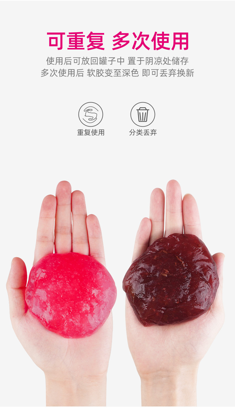 Cleaning soft gel car interior cleaning tool, a high-tech automotive product, interior adhesive for cars, car vacuum cleaner for dust removal