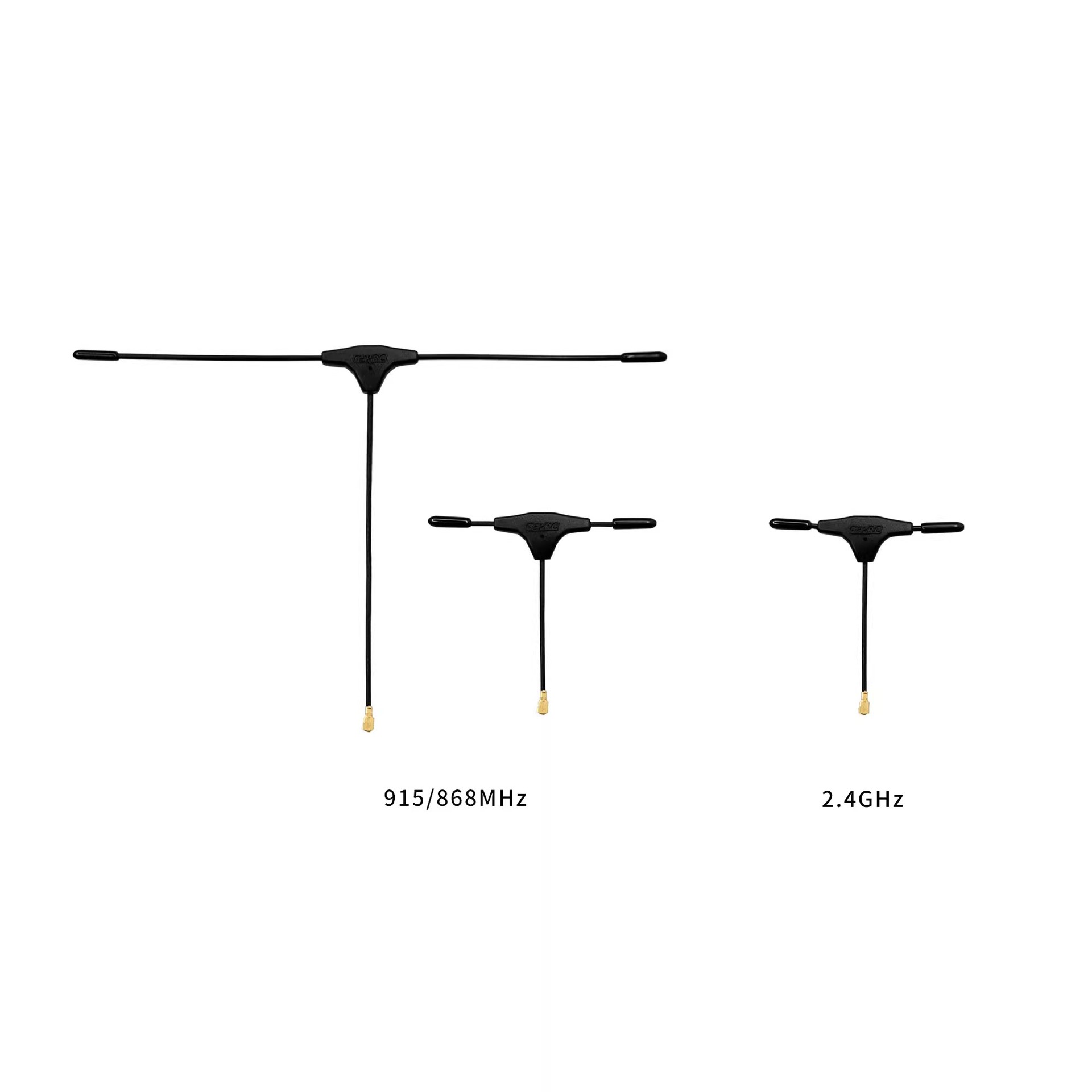 GEPRC/格普 915MHz T型天线 2.4G羊角天线飞行配件接收机天线FPV