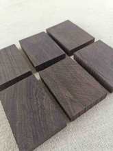 紫光檀黑檀原木科檀蛇纹木平安牌红木木料小料无事牌料 DIY手工