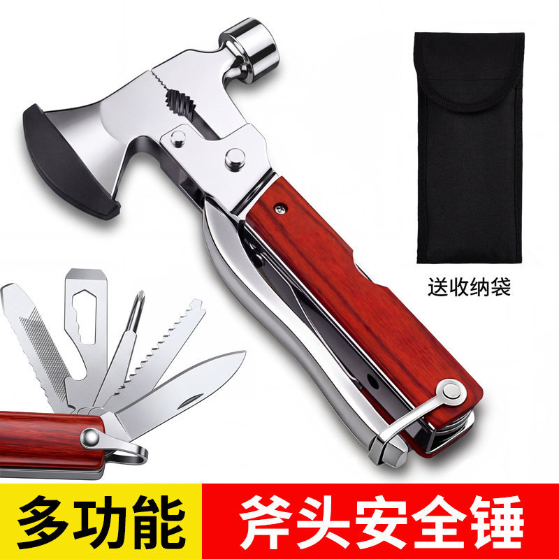 Binjiangpan – Qəza çəkici rescue safety hammer - multi-function-axe-hammer-with-storage-bag