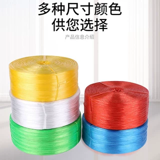 厂家直供 小盘打包绳 捆扎绳 彩色塑料扎口尼龙绳 支持定制加工