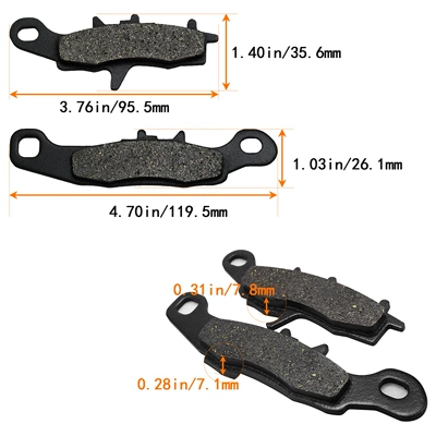 Suitable for Kawasaki Kfx450R Tormoz supportları