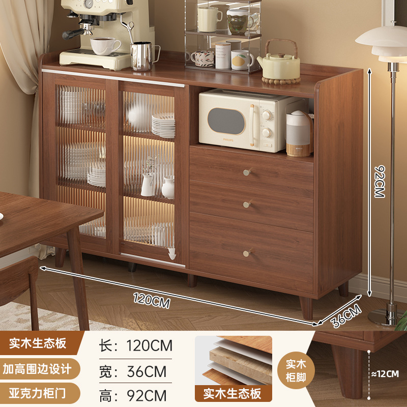 Salón de estar comedor armario moderno simple contra la pared armario armario de cocina armario de almacenamiento 2025 nuevo armario de vino