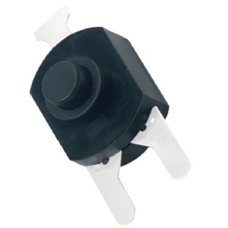 电筒自锁开关3脚  自锁开关ON ON  OFF   按键开关 二开一关三脚