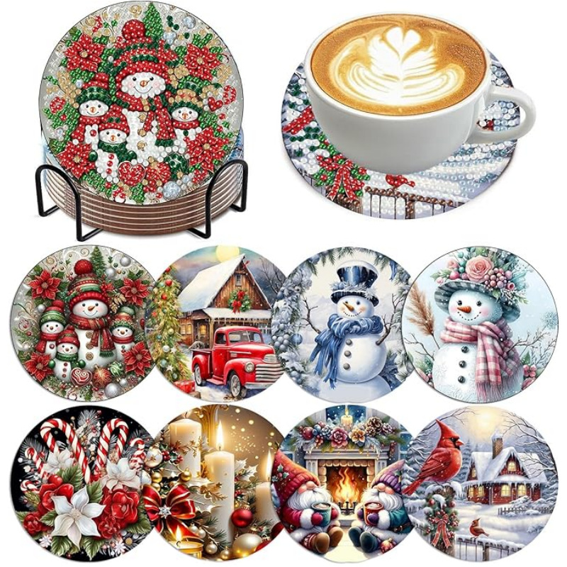 Transfronterizo para 5D pintura de diamantes artística cojín de taza creativo nuevo estilo de animación DIY pintura de diamantes decoración cojín de taza