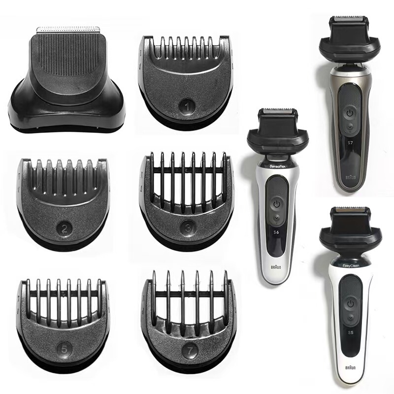 Suitable for Braun Braun Bt5/6/7 Electric Shaver 5 Series 6 Series 7 Series 05-Bt Trimmer Positioning Comb