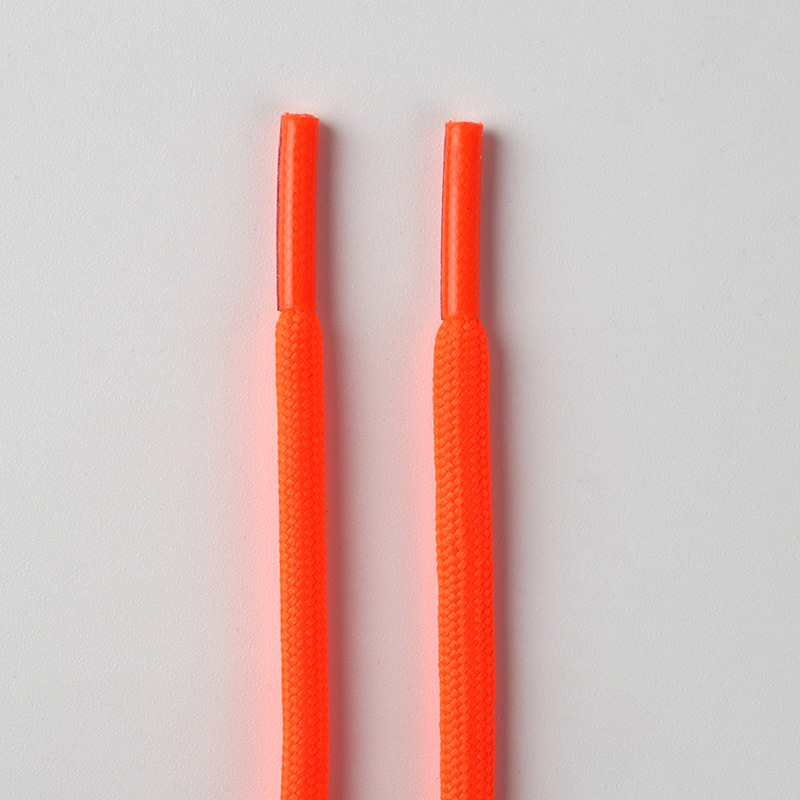 (fluorescent orange) round shoelaces