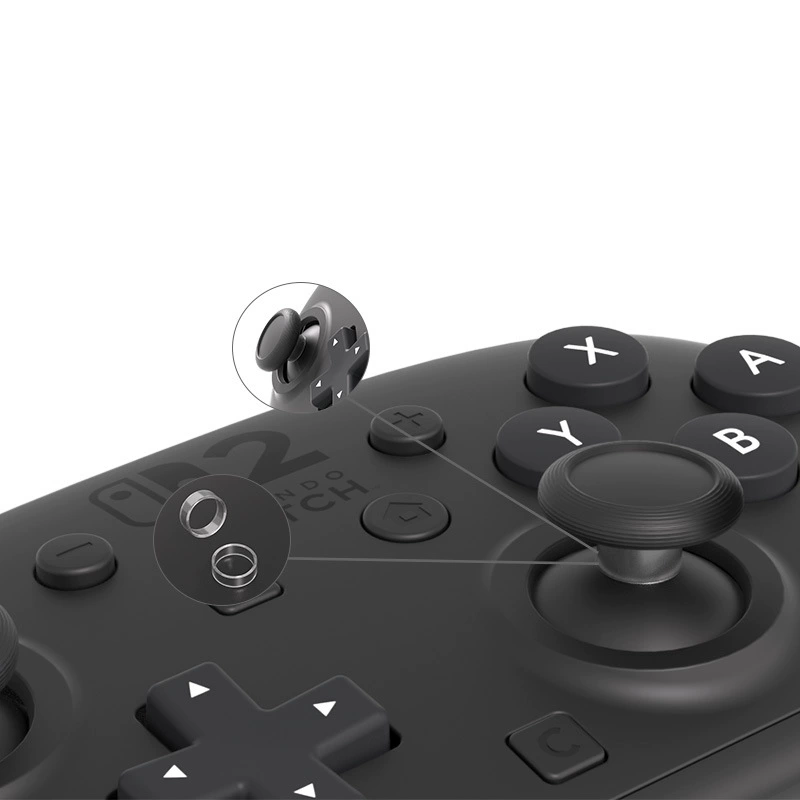 Защитное кольцо-ограждение рукоятки Switch2 Pro, прозрачное NS2 PRO рукоятка против порошка, защитное кольцо против износа