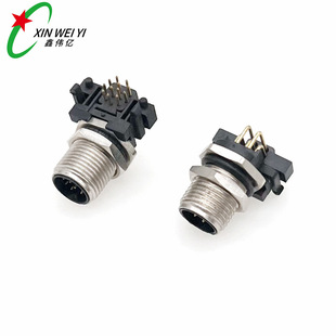 m12���ղ��^ PCB�叝��B���� A��2P 3P 4P 5P 6P 8P 12P��ĸ���^