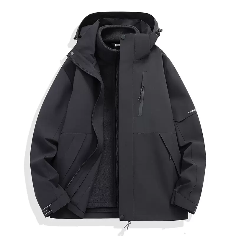 2025户外运动三合一加绒保暖冲锋衣秋冬情侣户外防风登山服016