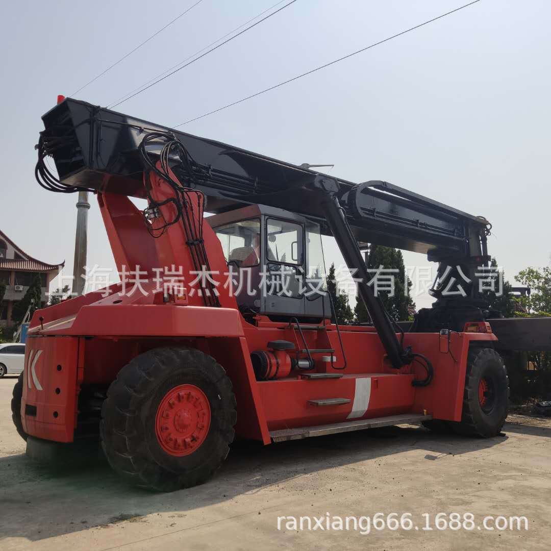 二手汽车吊 正面吊卡尔玛42吨轮胎式汽车吊 小型吊车5吨8吨