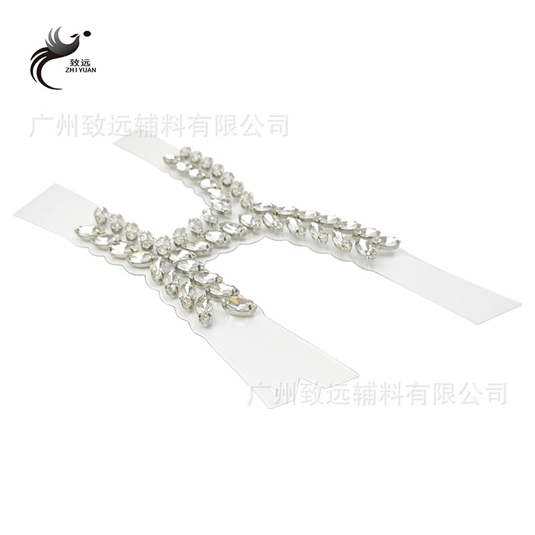 Decoraciones de zapatos transparentes con forma de garra y diamantes de imitación, accesorios para zapatos, sandalias, pantuflas, decoraciones para calzado, accesorios de ropa, muy vendidos transfronterizos.