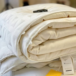 51 Organic Soybean Quilt Spring & Fall Quilt Core Protein Fiber Thickeneded Winter Quilt Mother-In-Law Quilt Universal Soft and Comfortable for All Seasons