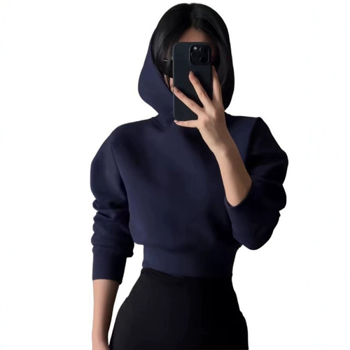 Women's Winter Fitness-Designed Niche-Style Hoodie Coat with Sporty Casual Chic Aesthetic