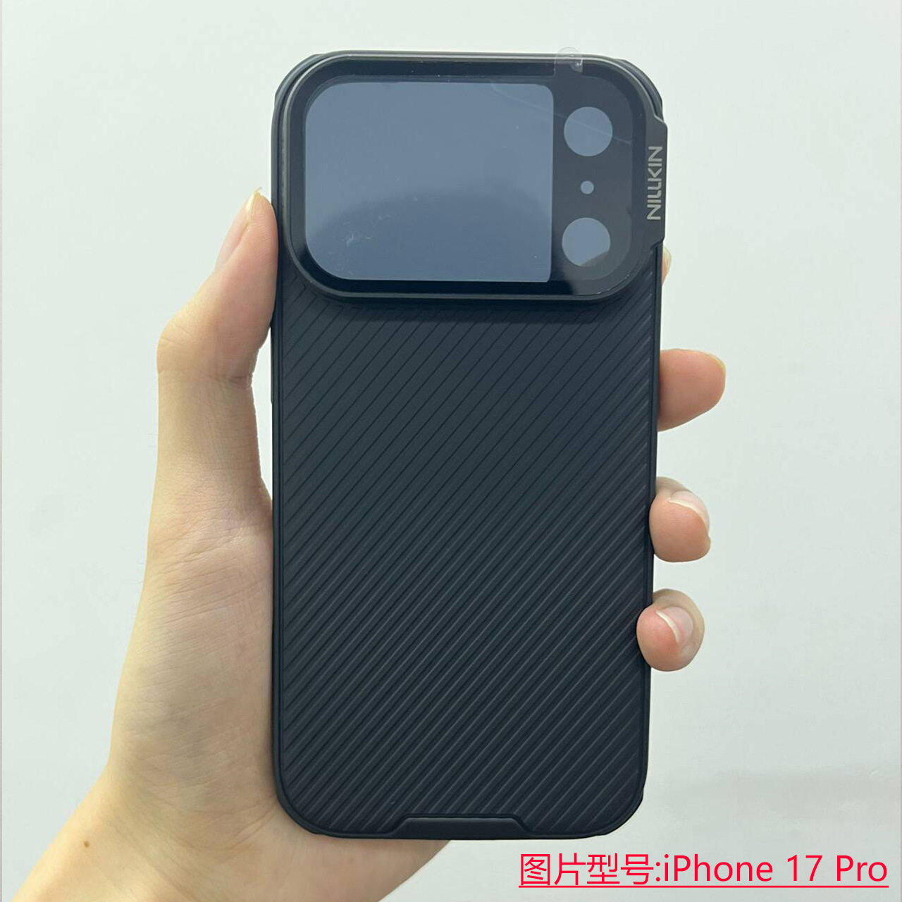 Ốp lưng Nillkin từ tính trong suốt gương cho iPhone 17 Pro Max, khung bảo vệ chống sốc — Gương đen PROP Vỏ gương trong suốt-Đen trong suốt, Gương đen PROP Vỏ gương trong suốt [Phong cách từ tính] Màu đen trong suốt, Gương đen PROP Vỏ gương đen trong suốt-Đen, Ốp Gương Chắn Gió Đen Trong Suốt Black Mirror PROP [Kiểu Nam Châm] Màu Đen chi tiết 3