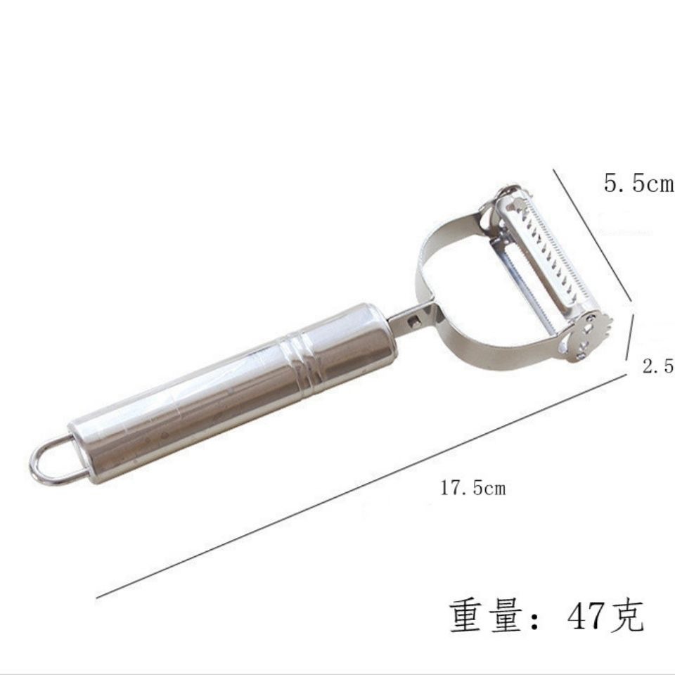 Cuchillo de raspado multifuncional especial de acero inoxidable para cocina cuchillo de raspado doméstico sin heridas de mano image 5