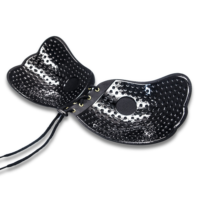 New Product Winged Goddess Shoulder Strap Invisible Bra Seamless Breathable Nipple Pad Push-up Wedding Bra