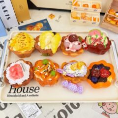 蛋挞系列奶油泥干巴泥捏捏乐感食品级硅胶儿童玩具解压捏捏乐玩具