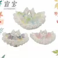 Новая модель юбка Три цвета большие розы кружево юбка куклы юбка кружево три цвета вышитые розы двухслойные подтяжки