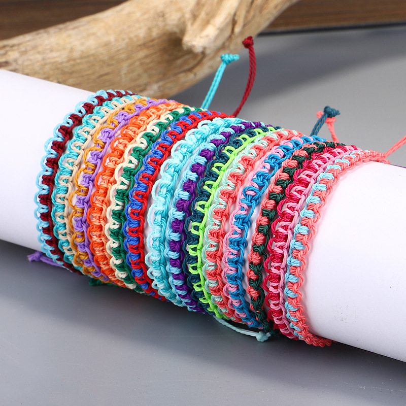 Fashion Geometric rope Knitting Womenu0027S Bracelets