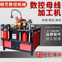高压电柜接线铜牌加工机 电力母线数控加工机 打孔折弯一体液压机