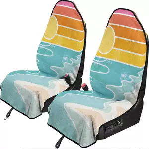 2 ədəd avtomobil oturacağı dəsmal dəsti, ön oturacaq qoruyucusu, mikrofiber parça, bütün fəsillər üçün