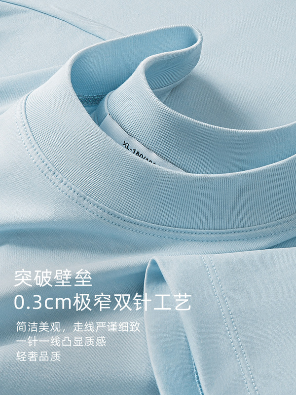 【100S酢酸+リヨセル】夏涼しいメンズ高級半袖Tシャツ 無地 肌に優しい 軽量 7A抗菌トップス|undefined
