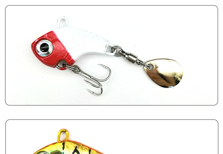 Metal Blade Baits Fishing Lures Spinner Baits Bass Lake Trout Fresh Water Fishing Lure Fresh Water Fishing Lure