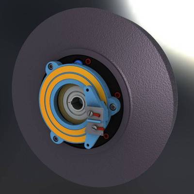 MEROBEL Магнитная порошковая муфта и магнитный порошковый тормоз CAPTEUR CI45 ME340045-00