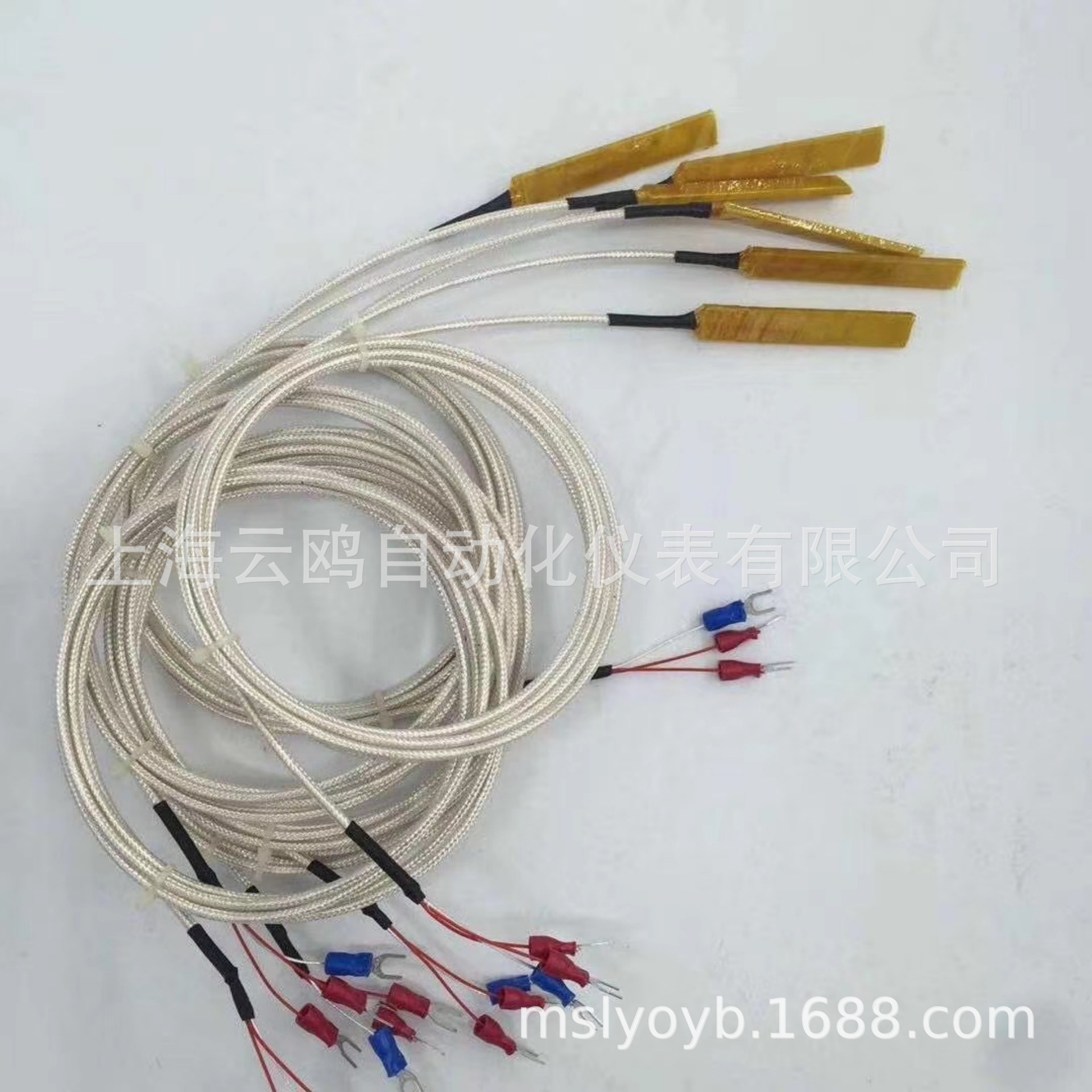 树脂贴片式PT100/PT1000铂热电阻温度传感器表面绝缘电机测温