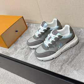 跨境外贸驴家新款欧洲站牛皮透气厚底情侣百搭时尚休闲运动鞋潮流