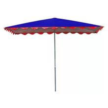 擺攤大太陽傘商鋪門店面斜坡傘戶外擺攤位遮陽傘收納雨棚長方形傘