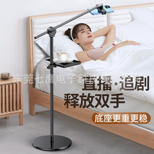 新品床上床頭懶人支撐架拍攝拍照躺着看家用伸縮主播直播專用架子