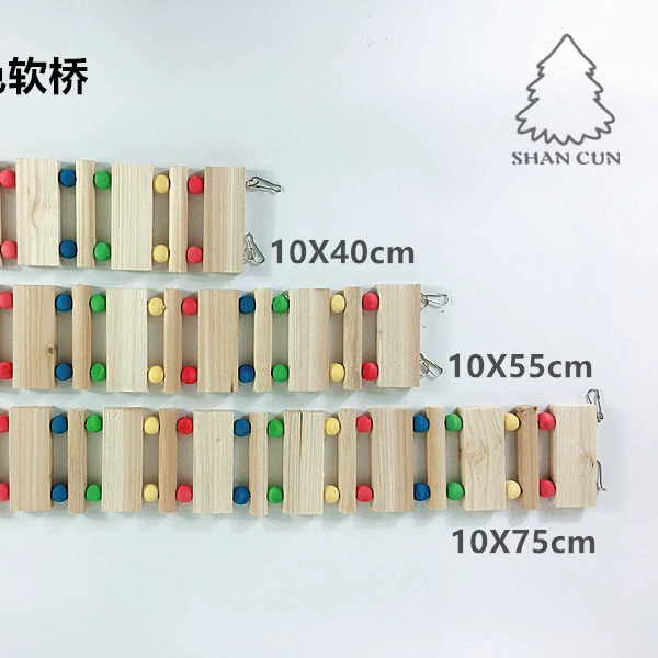 Лонг Тоторо, клетка для шкафа Тоторо, твердая древесина Шимура, гнездо Тоторо, красочный шар, основной цвет, мягкий мост из цельного дерева S11