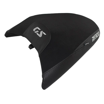 Chassis, and Guard Bars, Motorcycle cushion - rear-seat-cushion-black