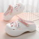 2024 Girls Cute Hole Breathable Comfortable Party Travel Joker Slim Trend Women Hole Shoes Factory Outlet