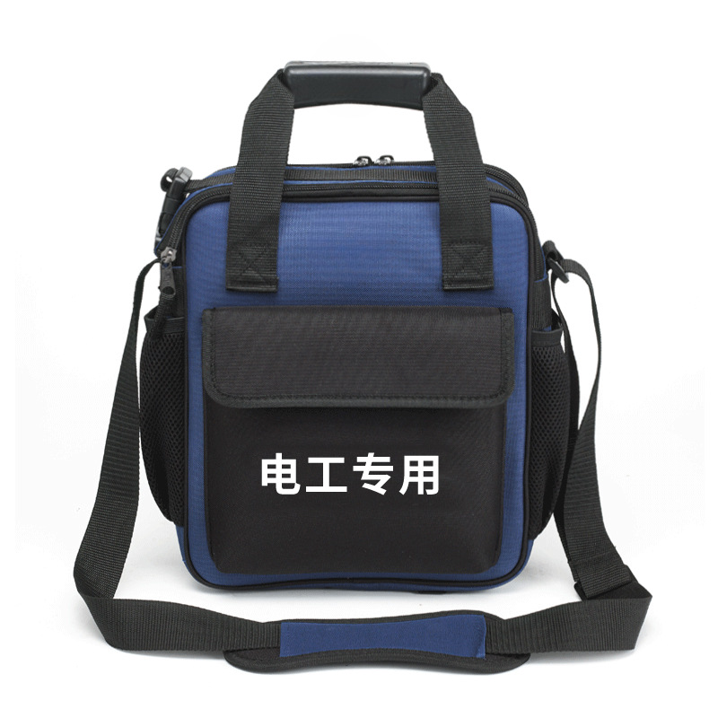 Kit de herramientas eléctricas FAST Durable de un solo hombro de reparación de mano, instalación de lona gruesa, gran paquete eléctrico especial resistente al desgaste