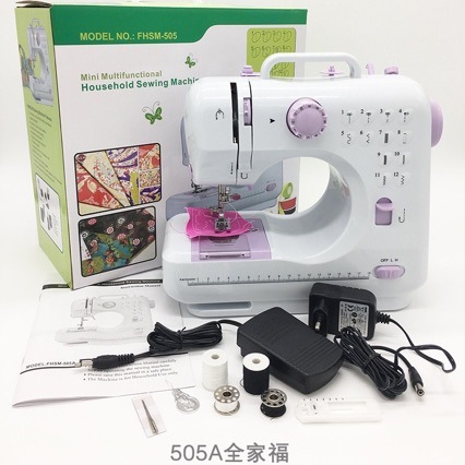 メーカー卸売り505A家庭用ミシンは厚鎖辺電動12種類の縫い目sewingmachineを食べる|undefined