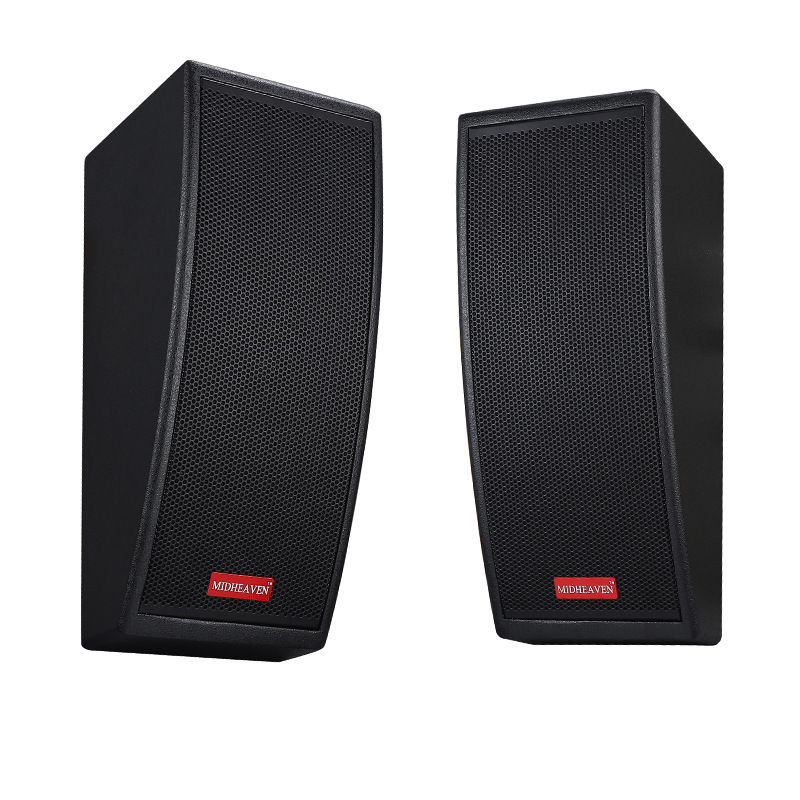Equipo de audio profesional para salas de conferencias, salas de transmisión, salas de conferencias, enseñanza, centros comerciales, altavoces de pared duales de 6.5 pulgadas, calidad profesional