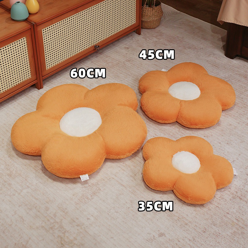 Lindo cojín de flores, peluche, almohada de girasol, almohada para dormir para niñas, muñeca de trapo, cama de muñeca al por mayor