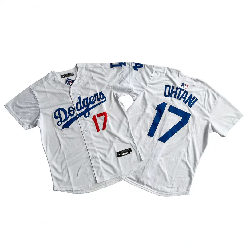 Додж 17# Отаи embroidered базебольная джерси внешняя торговля опт DODGERS Окия Гиперсия