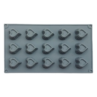 15 Cake Mold with Various Shapes Food Grade Silicone Handmade Soap Chocolate Mold Baking Utensils Kitchen Household