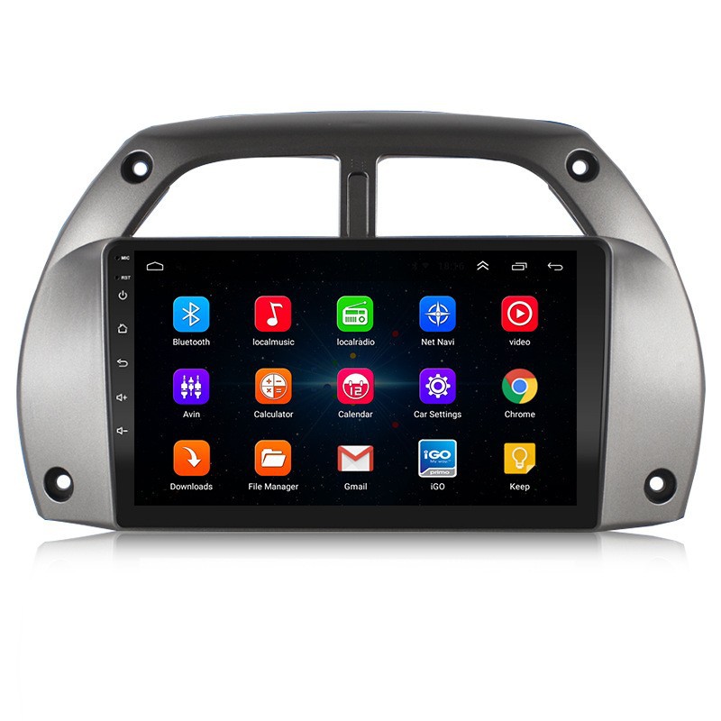 Aplicable a 01-06 Toyota RAV4 Android máquina universal coche Bluetooth MP5 reproductor coche GPS navegación